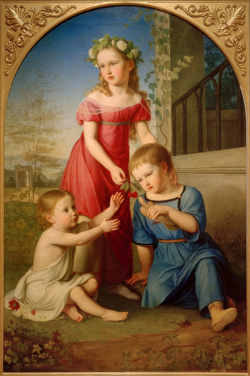 Schöning gyerekek alkotó: Friedrich Wilhelm von Schadow