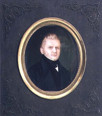 Alekszandr Muravjov portréja, 1840 körül (akvarell és gouache) alkotó: Wilhelmina Feodorovna Gebhard