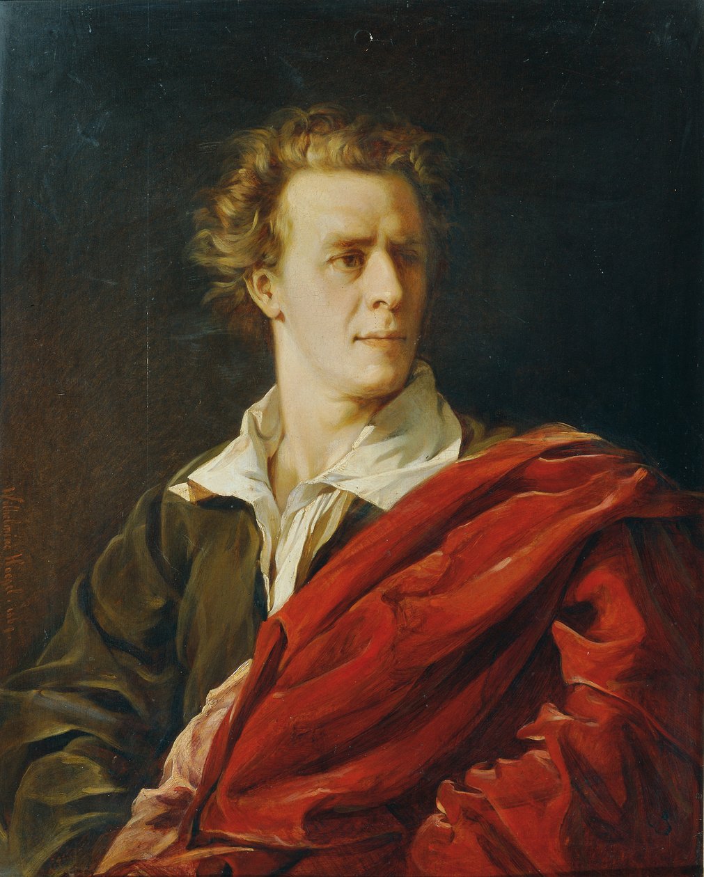 Josef Lewinsky színész alkotó: Wilhelmine Högel