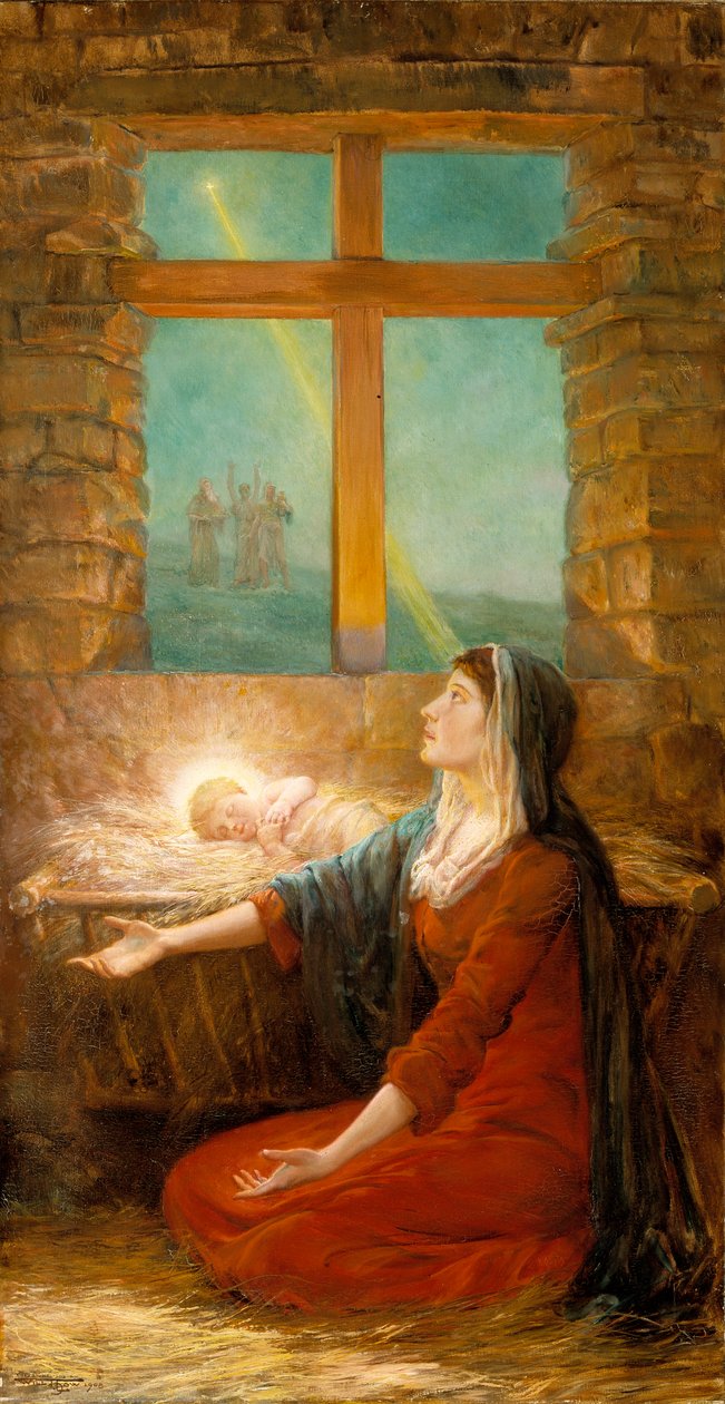 Karácsony reggel, 1908. alkotó: Will H. Low