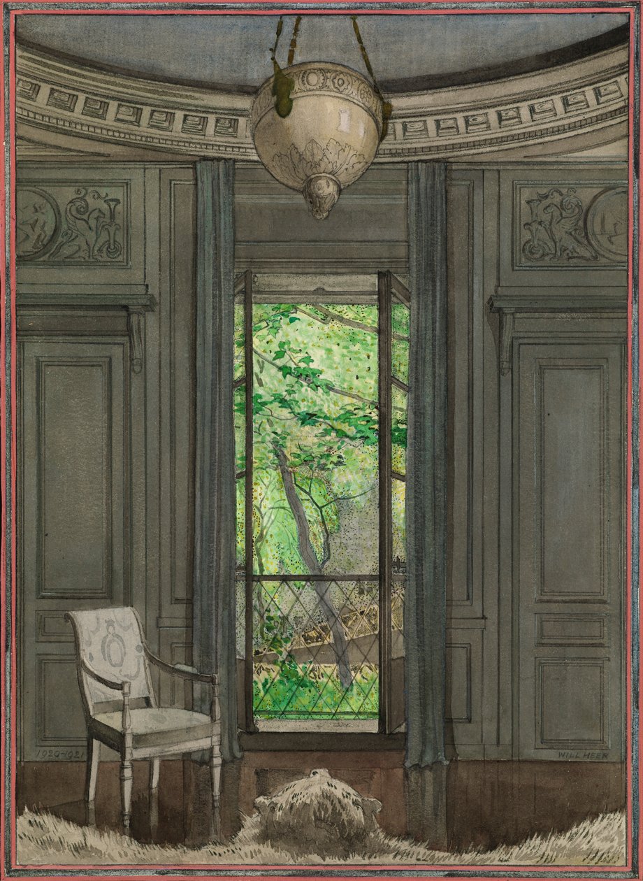 Cím nélkül, 1920-1921. alkotó: Will Heer