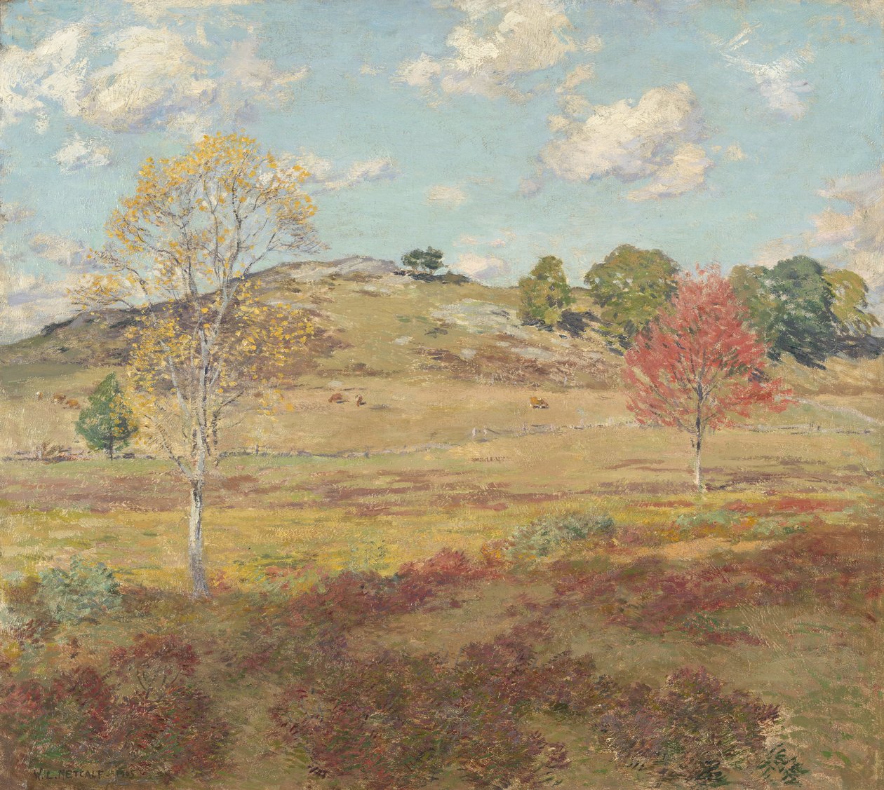 Kora ősz, 1905 alkotó: Willard Leroy Metcalf