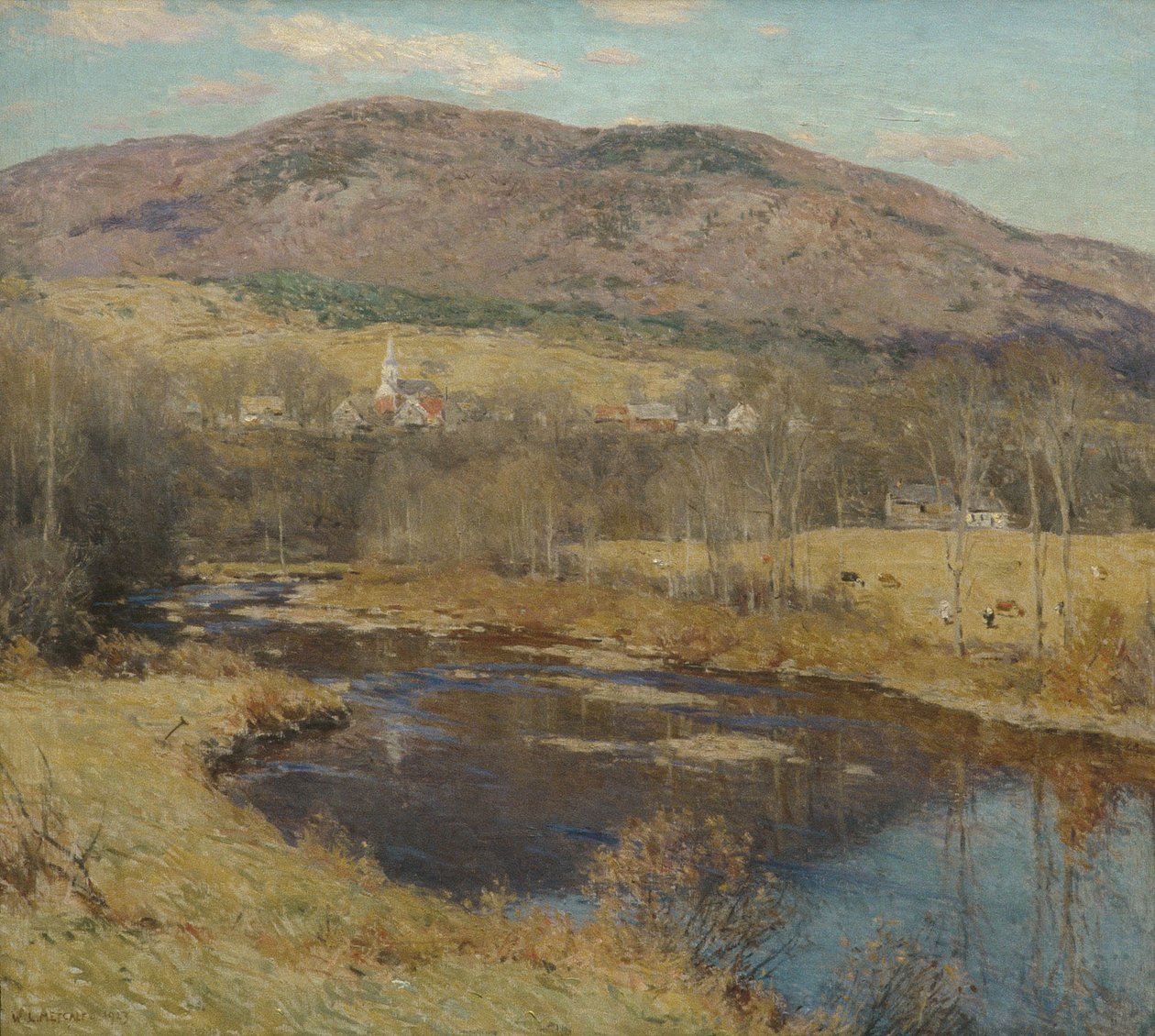 Északi ország, 1923 alkotó: Willard Leroy Metcalf