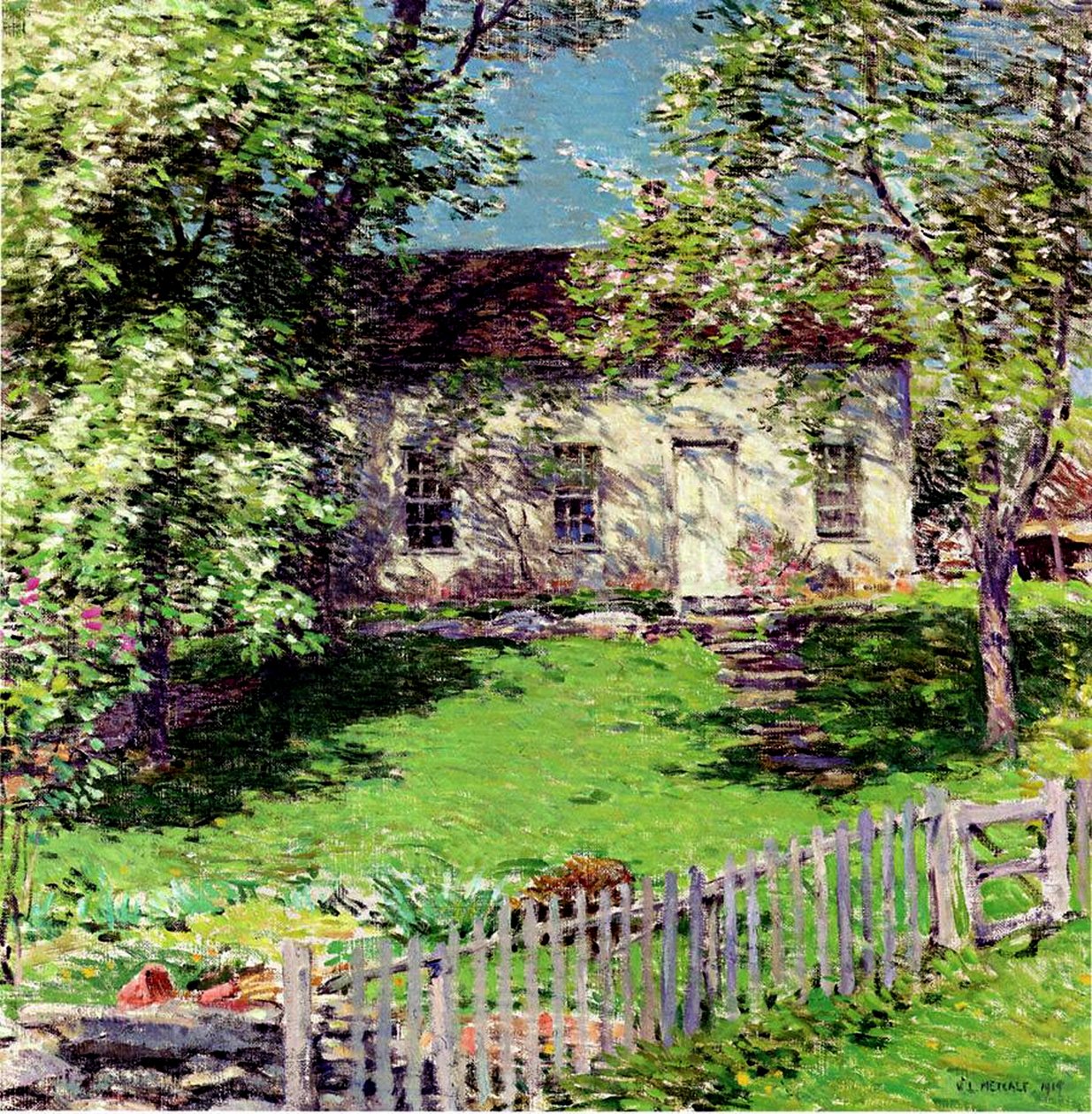 A kikötő, Havanna, Kuba, 1902 alkotó: Willard Leroy Metcalf