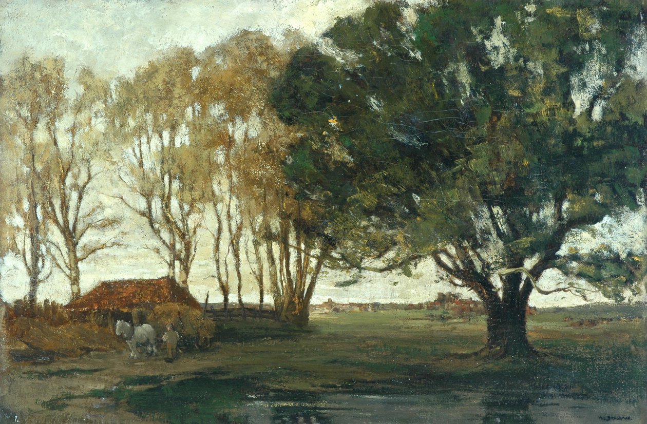 Ősz Sussexben alkotó: Willem van Leen