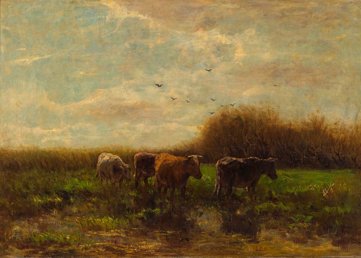Tehenek este alkotó: Willem Maris