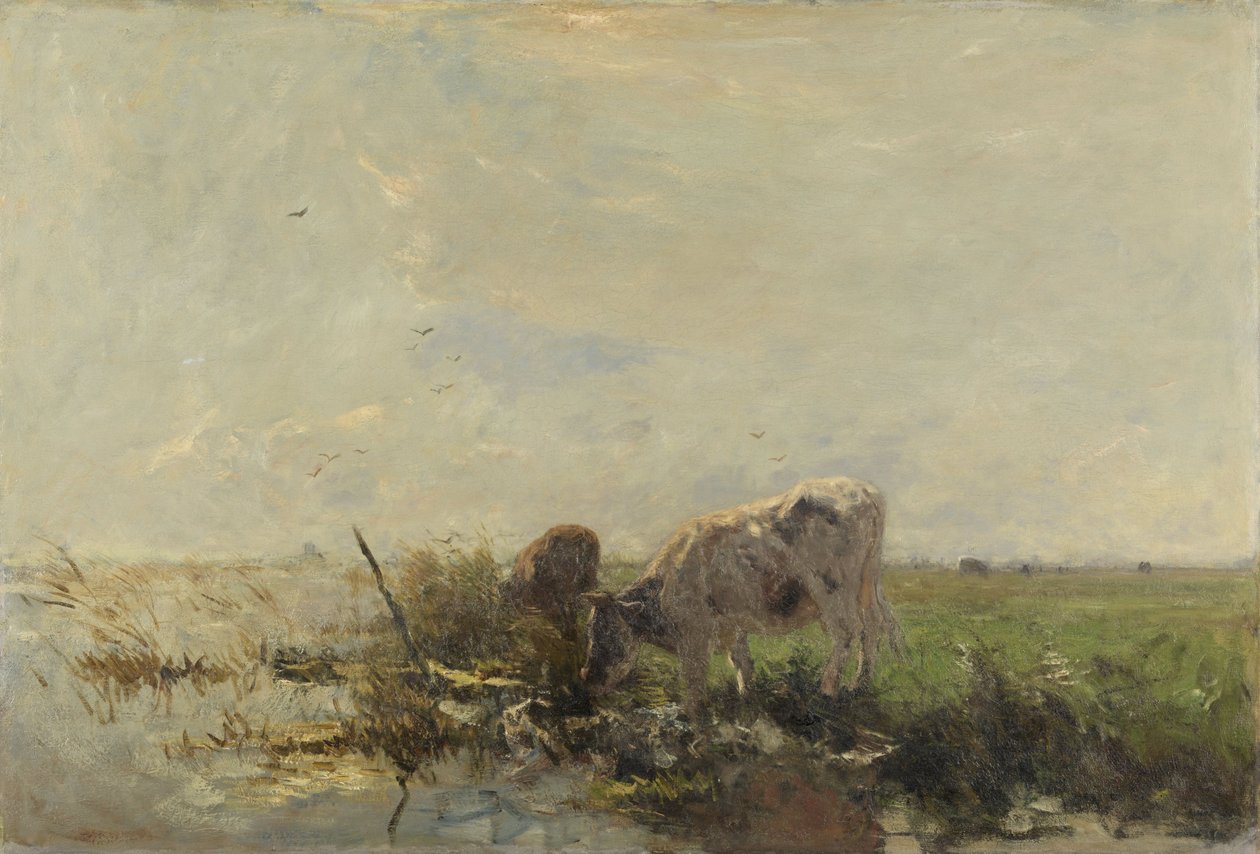 Tehenek a tónál alkotó: Willem Maris