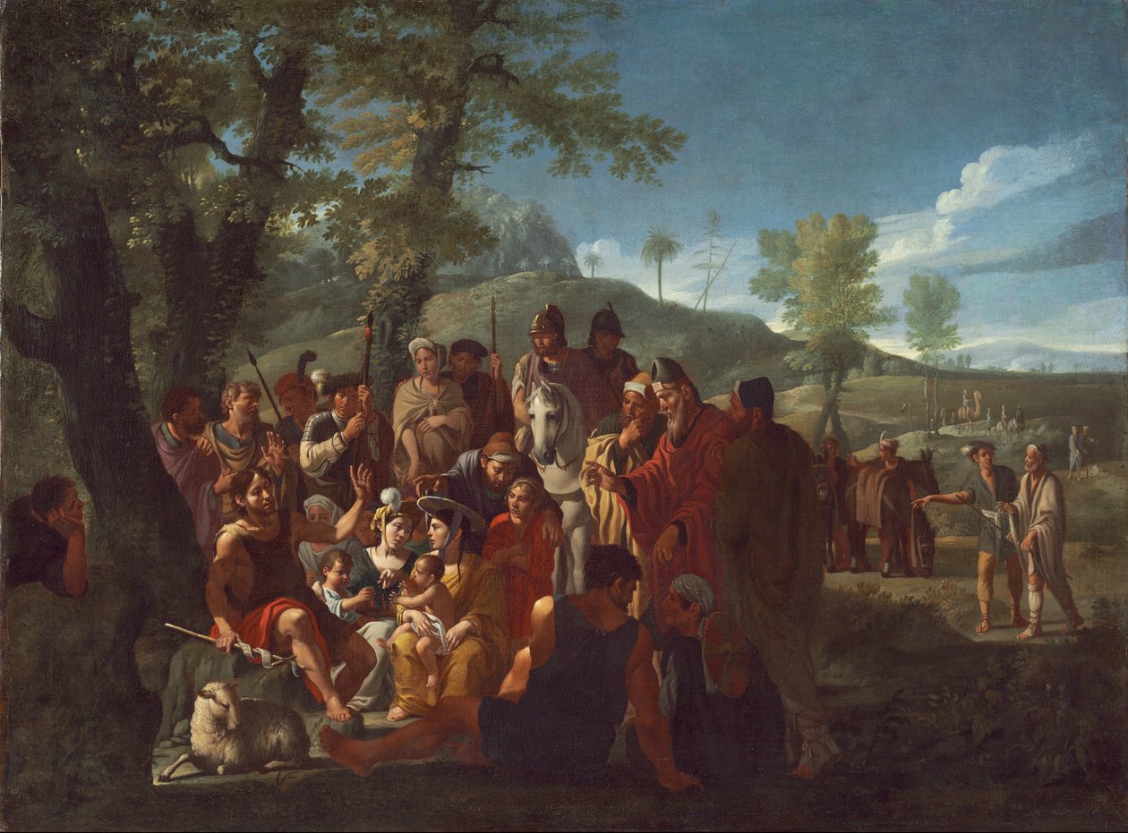 Keresztelő Szent János prédikáció, 1665 körül alkotó: Willem Reuter