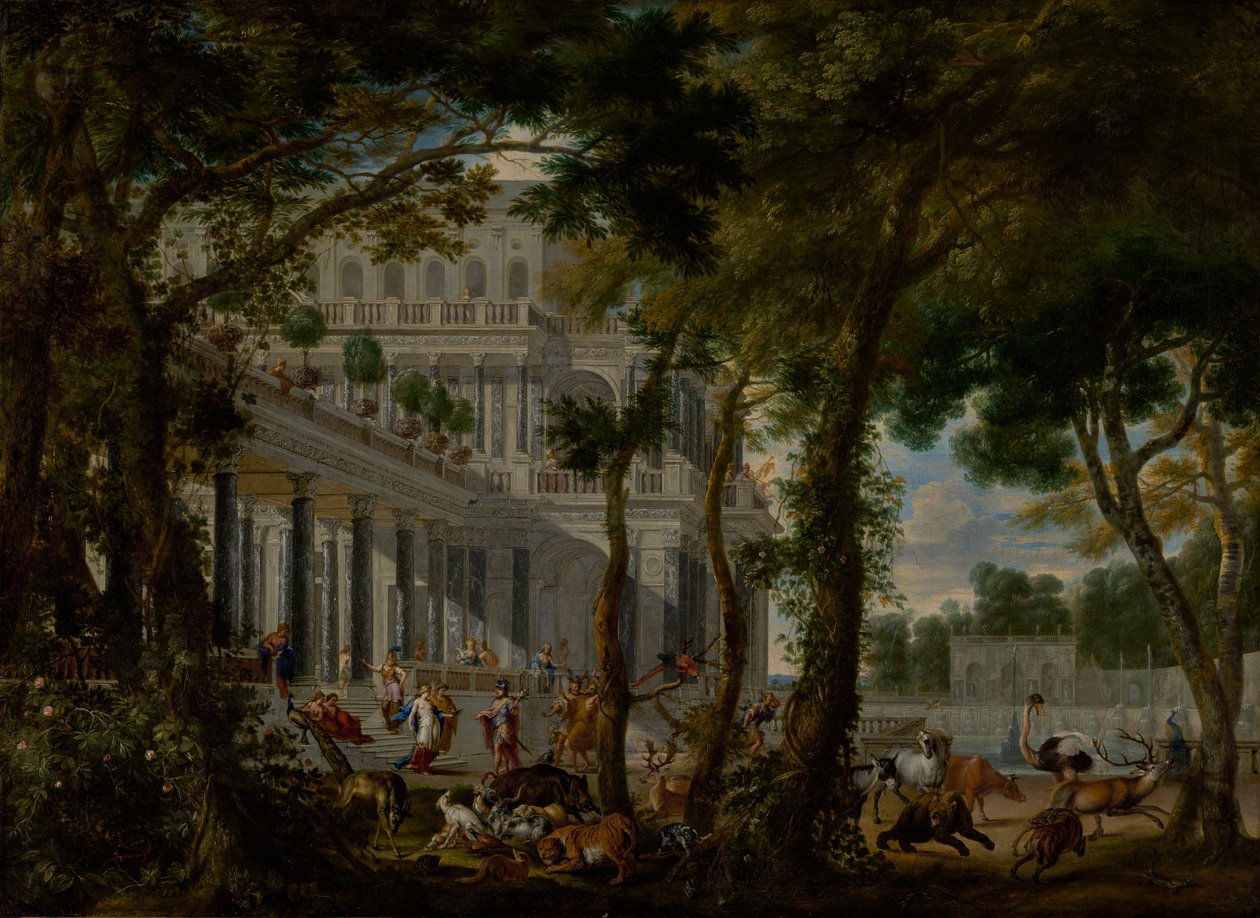 Ulysses a Circe palotában alkotó: Willem Schubart von Ehrenberg