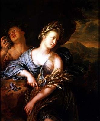 Az aratás allegóriája alkotó: Willem Van Mieris