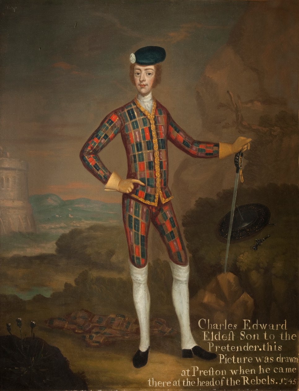 Charles Edward Stuart herceg, az öreg színlelő fia, 1745 alkotó: Willem Verelst