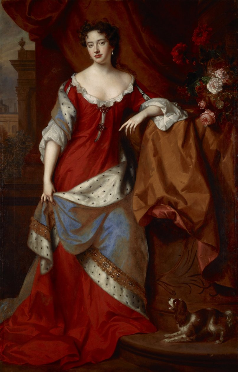 Anna királynő, amikor Dánia hercegnője alkotó: Willem Wissing