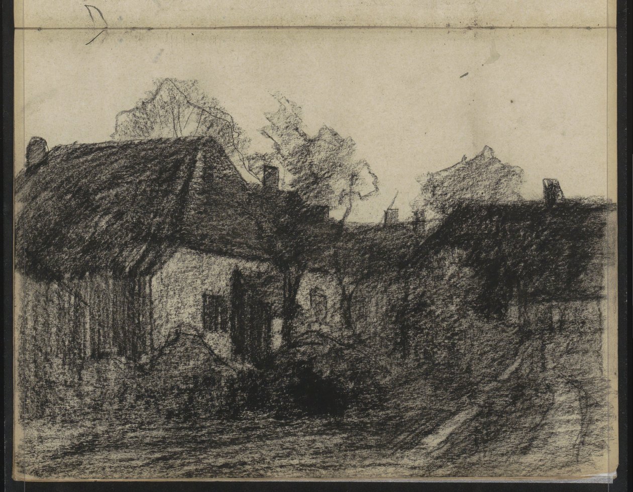 Házak Diepenheimben alkotó: Willem Arnoldus Witsen