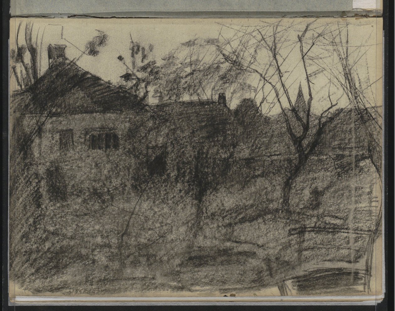 Városkép, esetleg Diepenheim alkotó: Willem Arnoldus Witsen