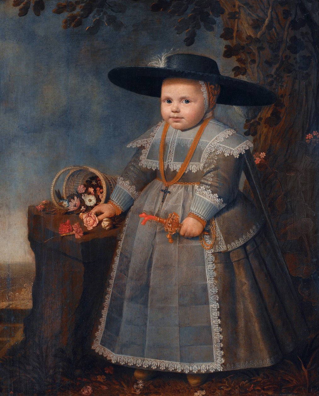 Egy fiú portréja alkotó: Willem van der Vliet