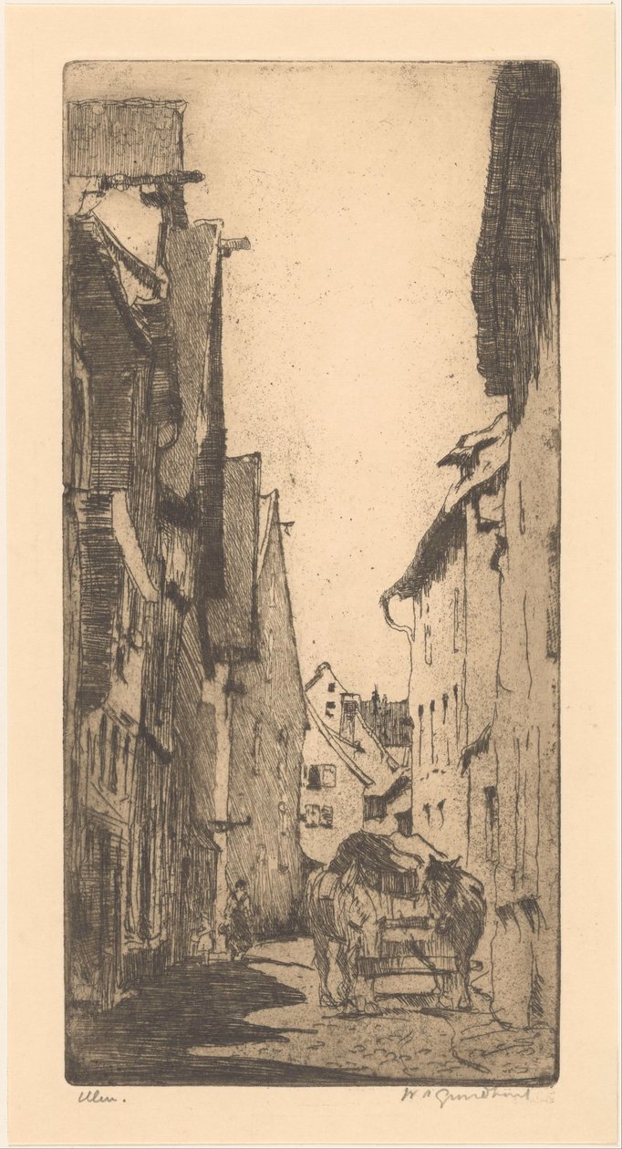 Ulm (eredeti cím az objektumon) alkotó: Willem Adrianus Grondhout (signed by artist)