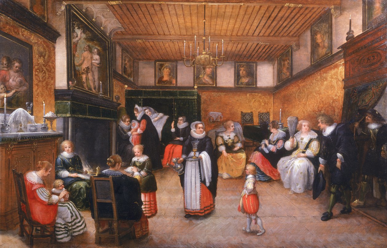 Születésnapja, 1629 alkotó: Willem Anthonissone Anthonis