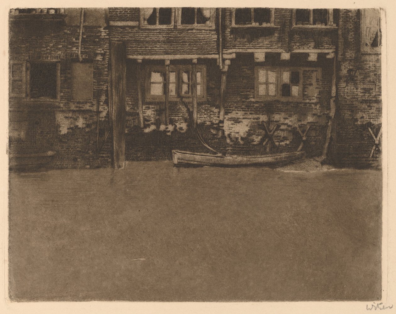 Voorstraatshaven, Dordrecht alkotó: Willem Arnold Witsen