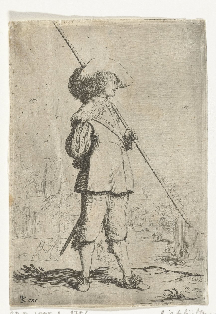 álló katona alkotó: Willem Basse (attributed to)
