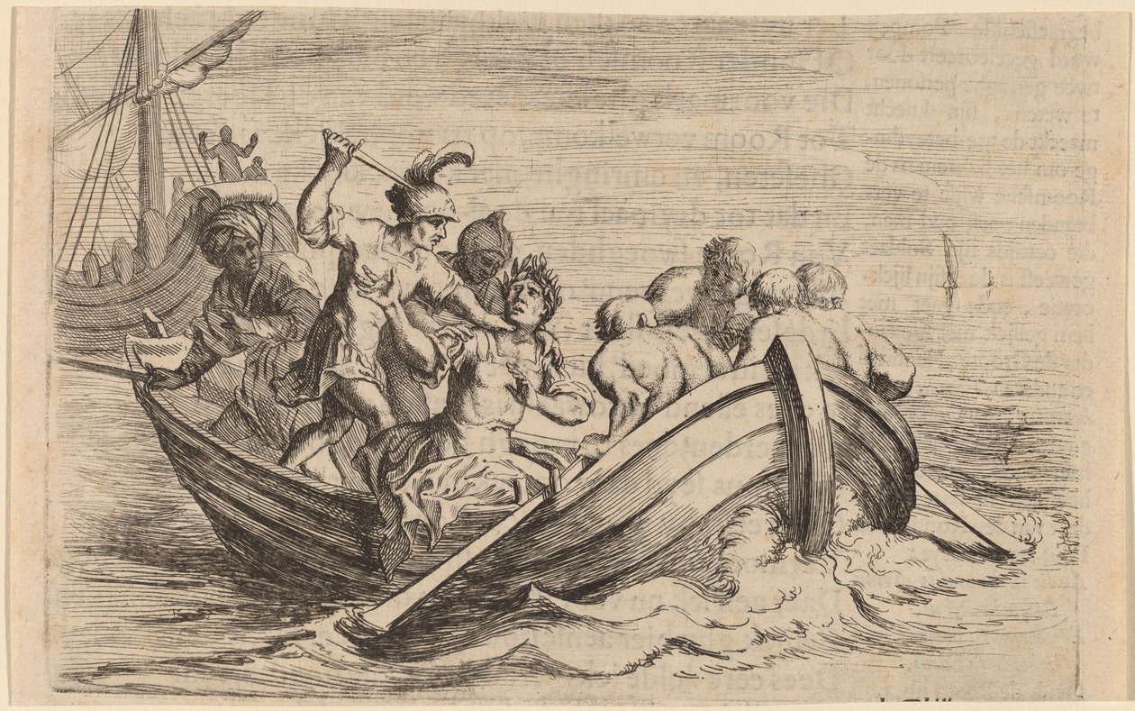 Pompeius leszúrása alkotó: Willem Basse