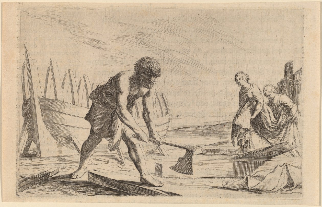Ulysses Calypso istennő szigetén alkotó: Willem Basse
