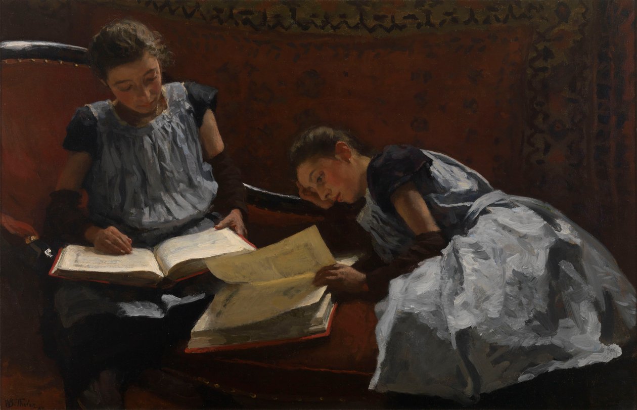 Az Arntzenius nővérek, 1895. alkotó: Willem Bastiaan Tholen