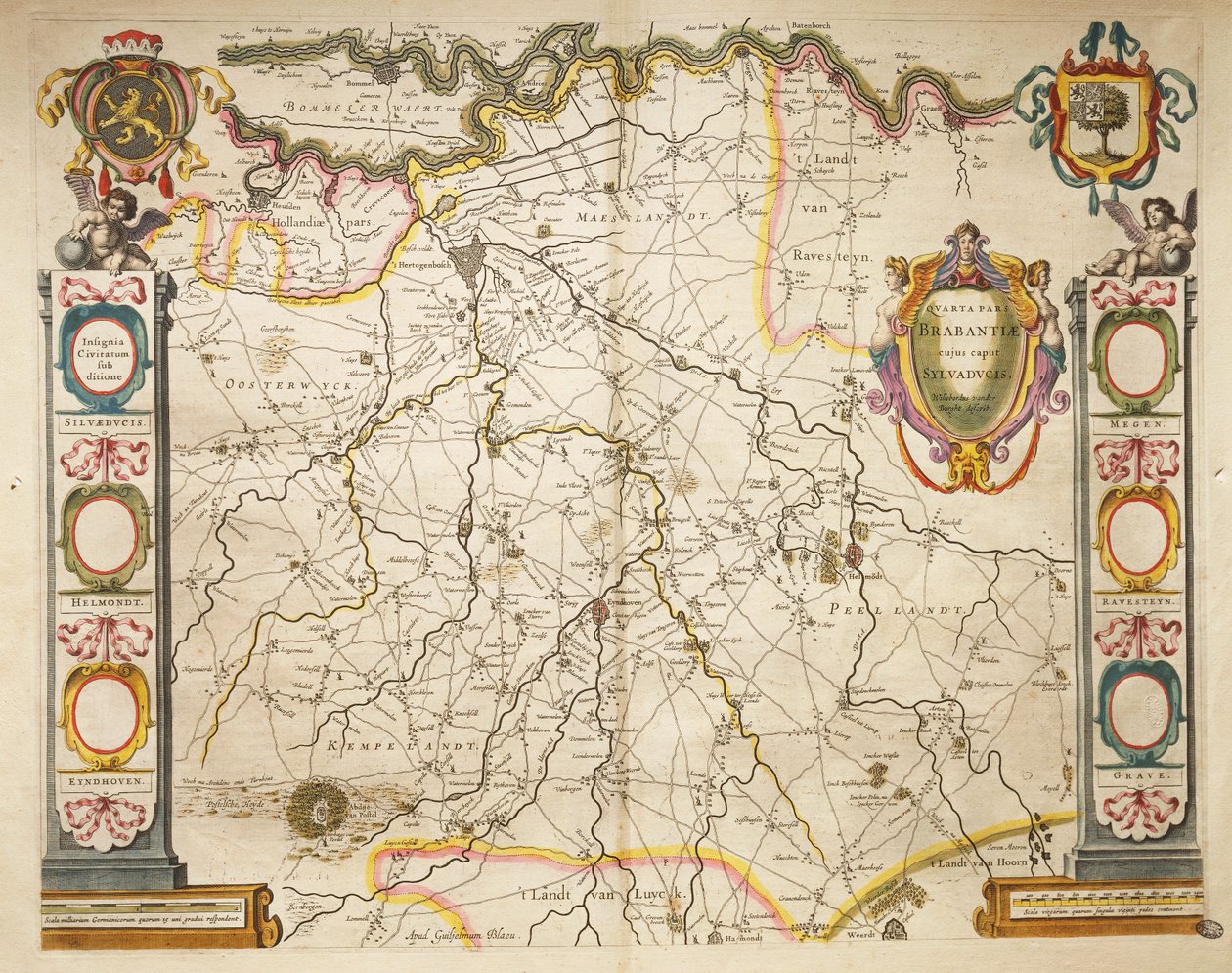 Brabant a Világ Színházából, Willem Bleau, Amszterdam alkotó: Willem Blaeu