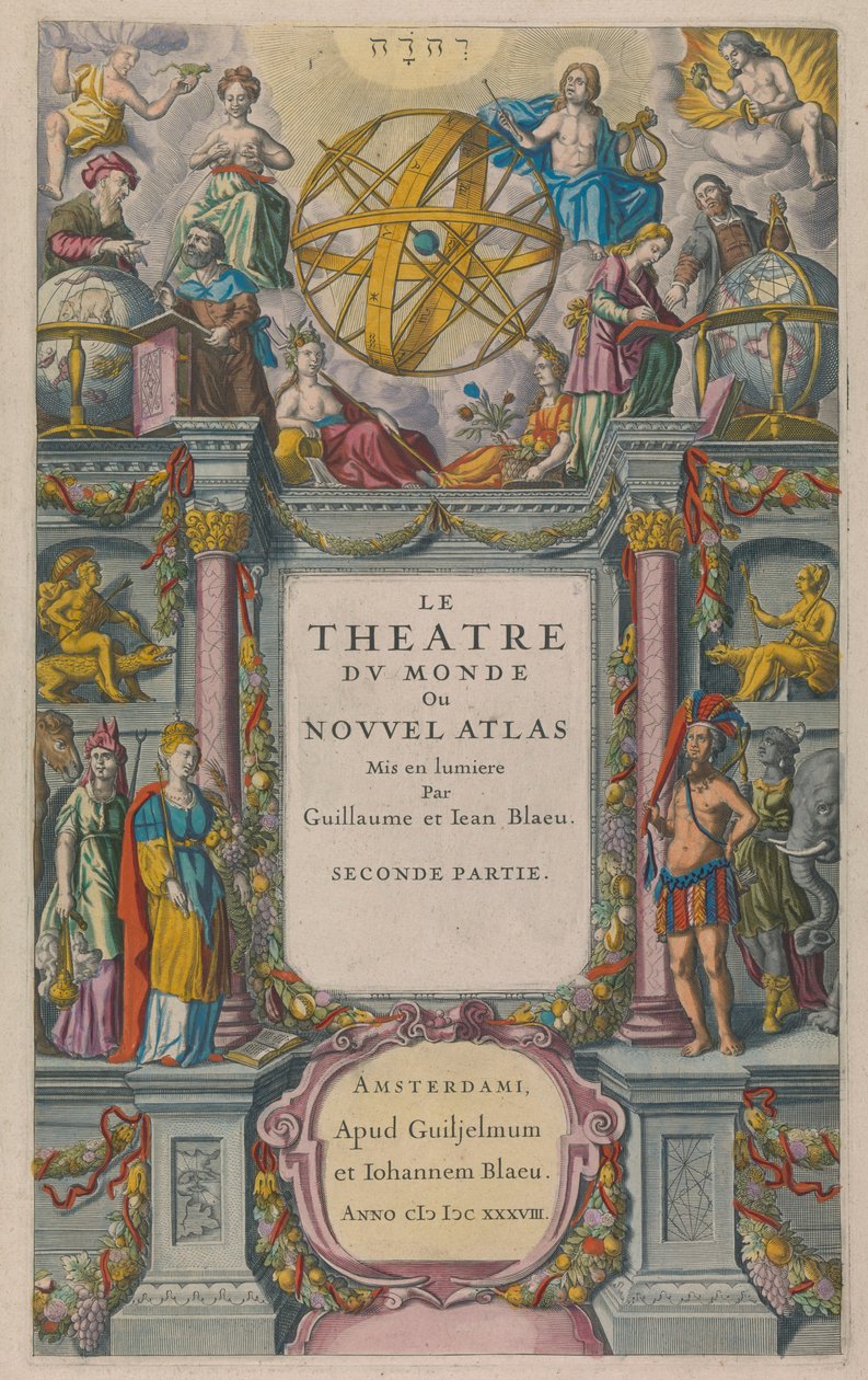 Le Theatre du Monde alkotó: Willem Blaeu