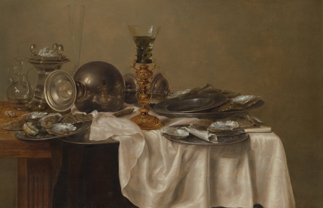 Reggeli csendélet alkotó: Willem Claesz. Heda