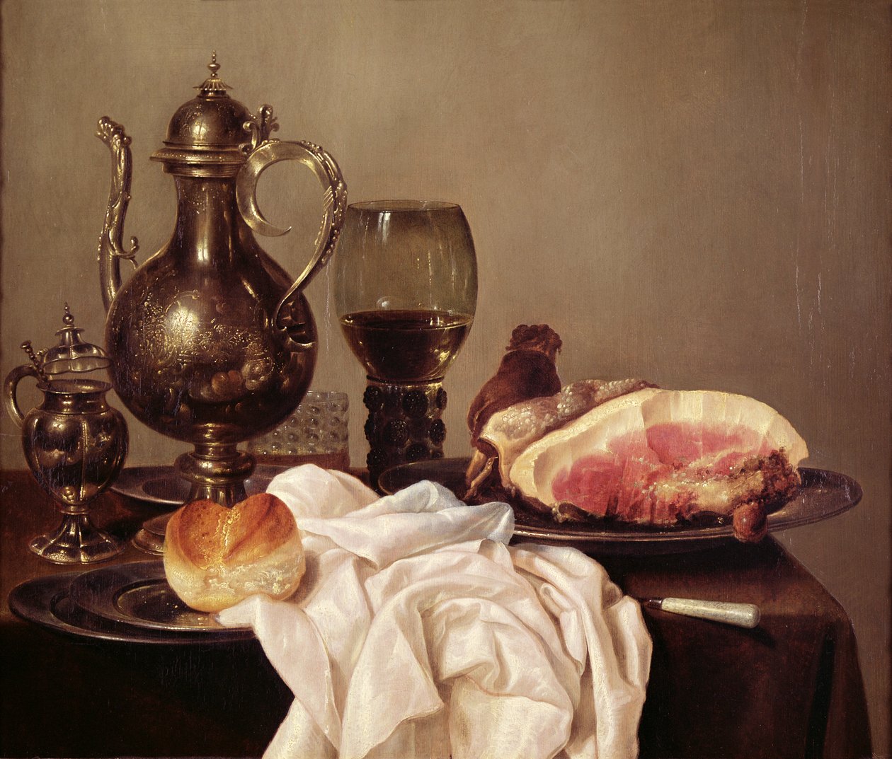 Reggeli csendélet alkotó: Willem Claesz. Heda