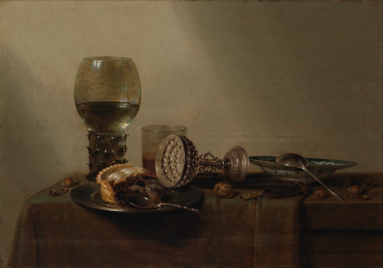 Csendélet, 1637. alkotó: Willem Claesz. Heda