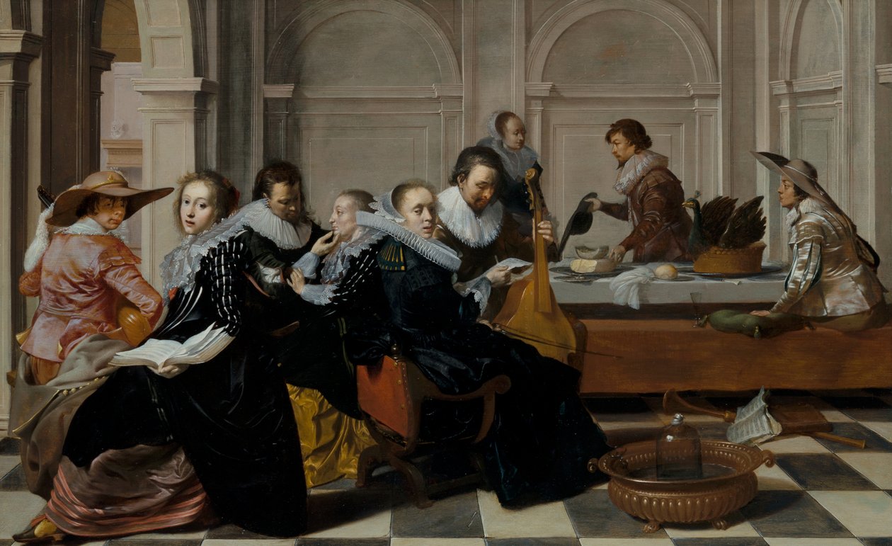 Musical Party alkotó: Willem Cornelisz Duyster