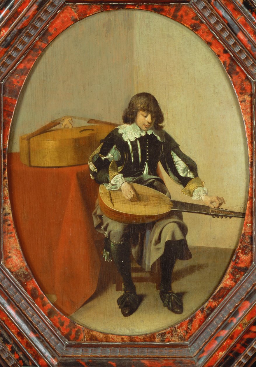 The young musician ... (festmény vászonra) alkotó: Willem Cornelisz Duyster