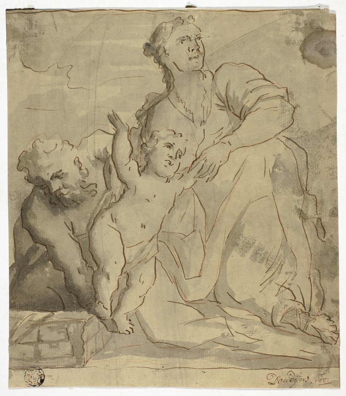 A Szent Család alkotó: Willem Doudijns