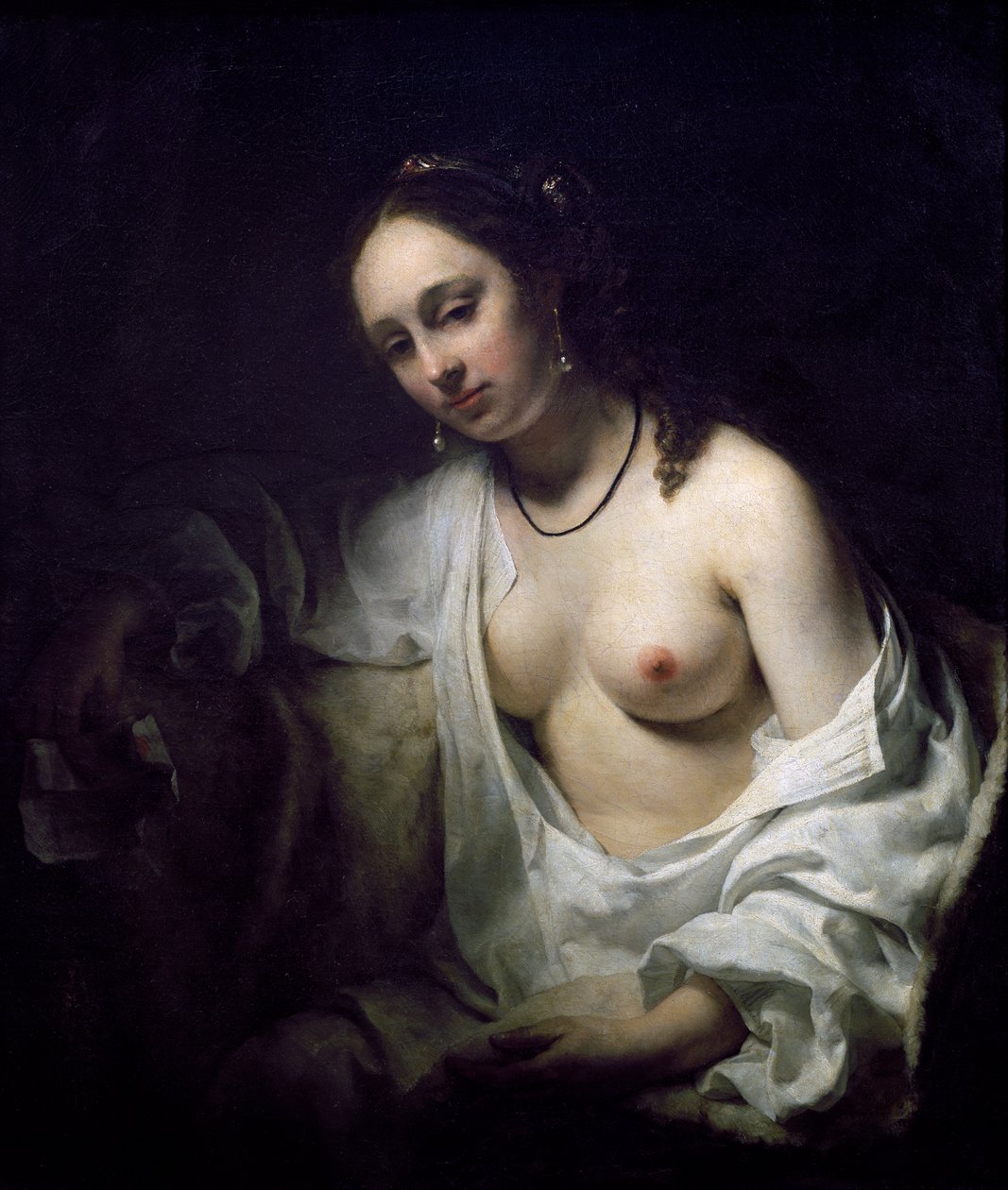 Batsaba levelet kapott Davidtől Willem Drosttól alkotó: Willem Drost