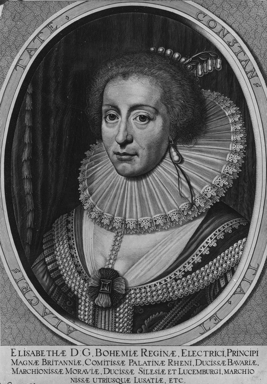 Erzsébet, Csehország királynője, 1630 alkotó: Willem Hondius