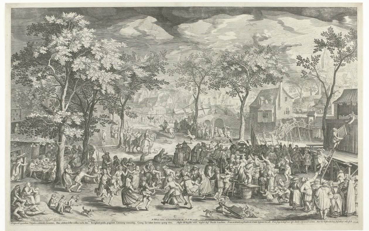 Városi vásár, kb. 1610 alkotó: Willem Isaacsz. van Swanenburg