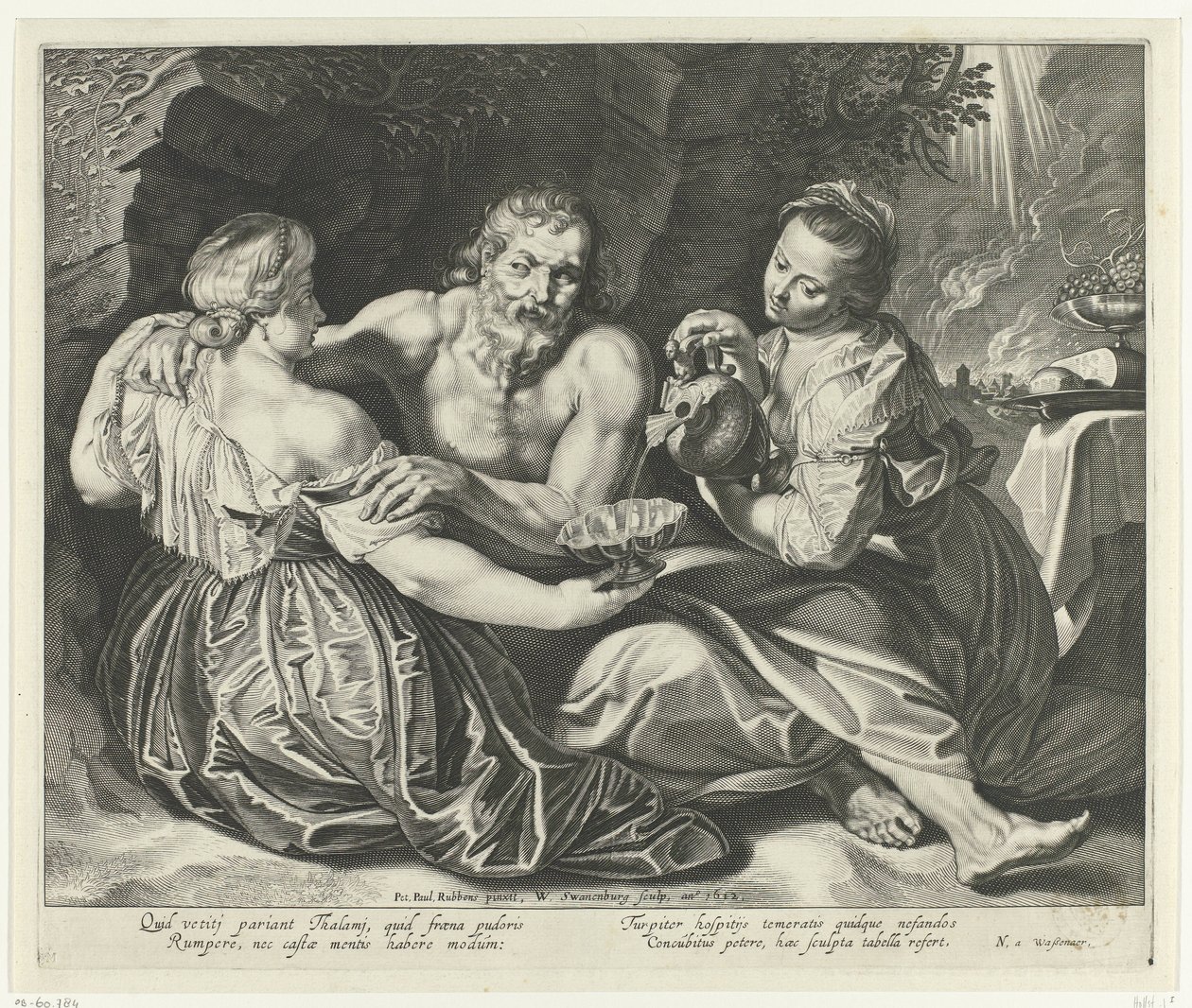 Sokat ittak a lányai alkotó: Willem Isaacsz. van Swanenburg
