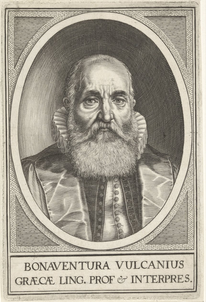 Bonaventura Vulcanius portréja alkotó: Willem Isaacsz. van Swanenburg