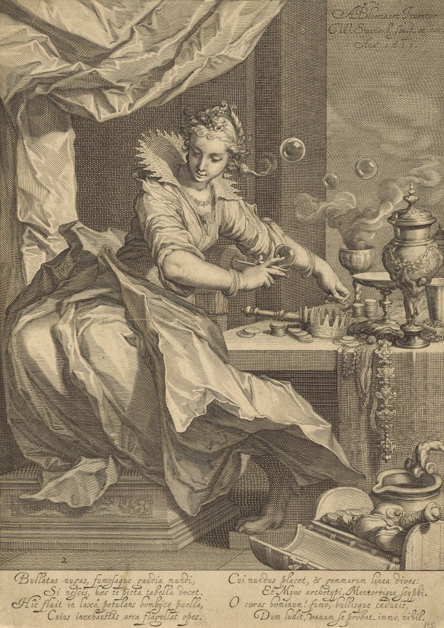 Vanitas alkotó: Willem Isaacsz van Swanenburg