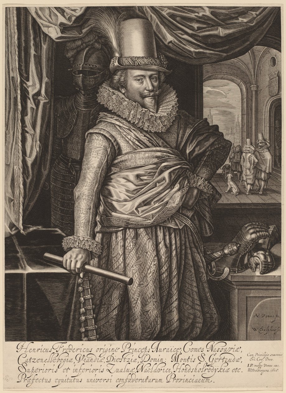 Frederik Hendrik, Nassau-Orange hercege alkotó: Willem Jacobsz Delff