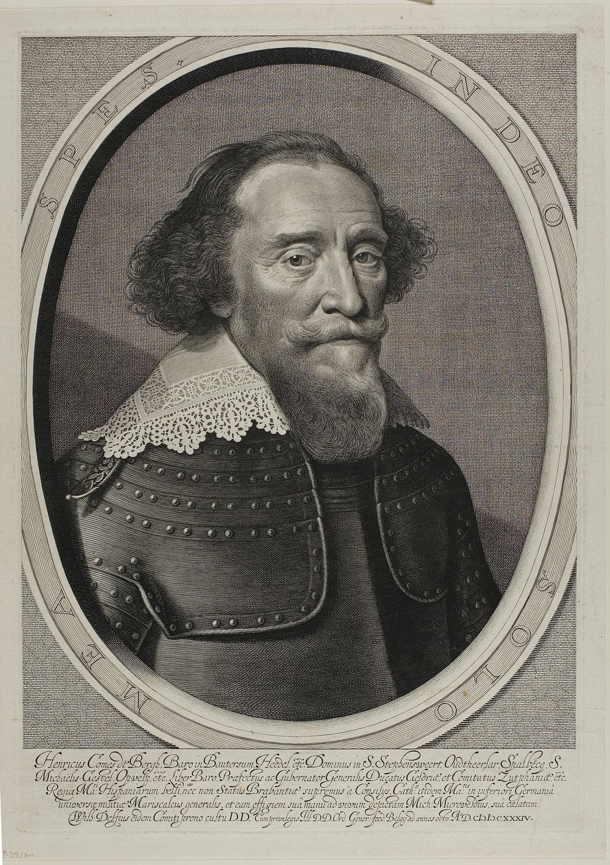 Hendrik gróf van de Bergh alkotó: Willem Jacobsz. Delff