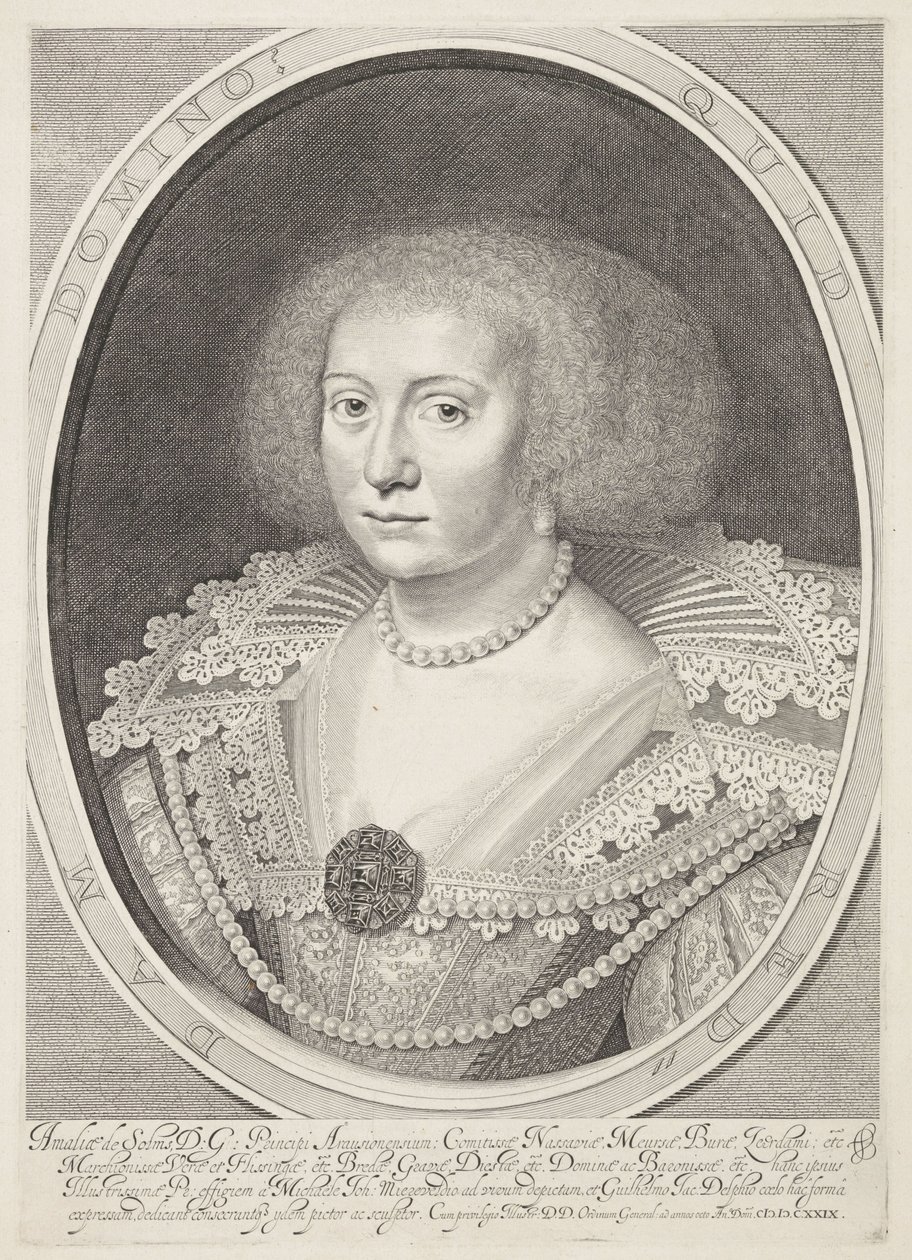 Amalia van Solms portréja alkotó: Willem Jacobsz Delff
