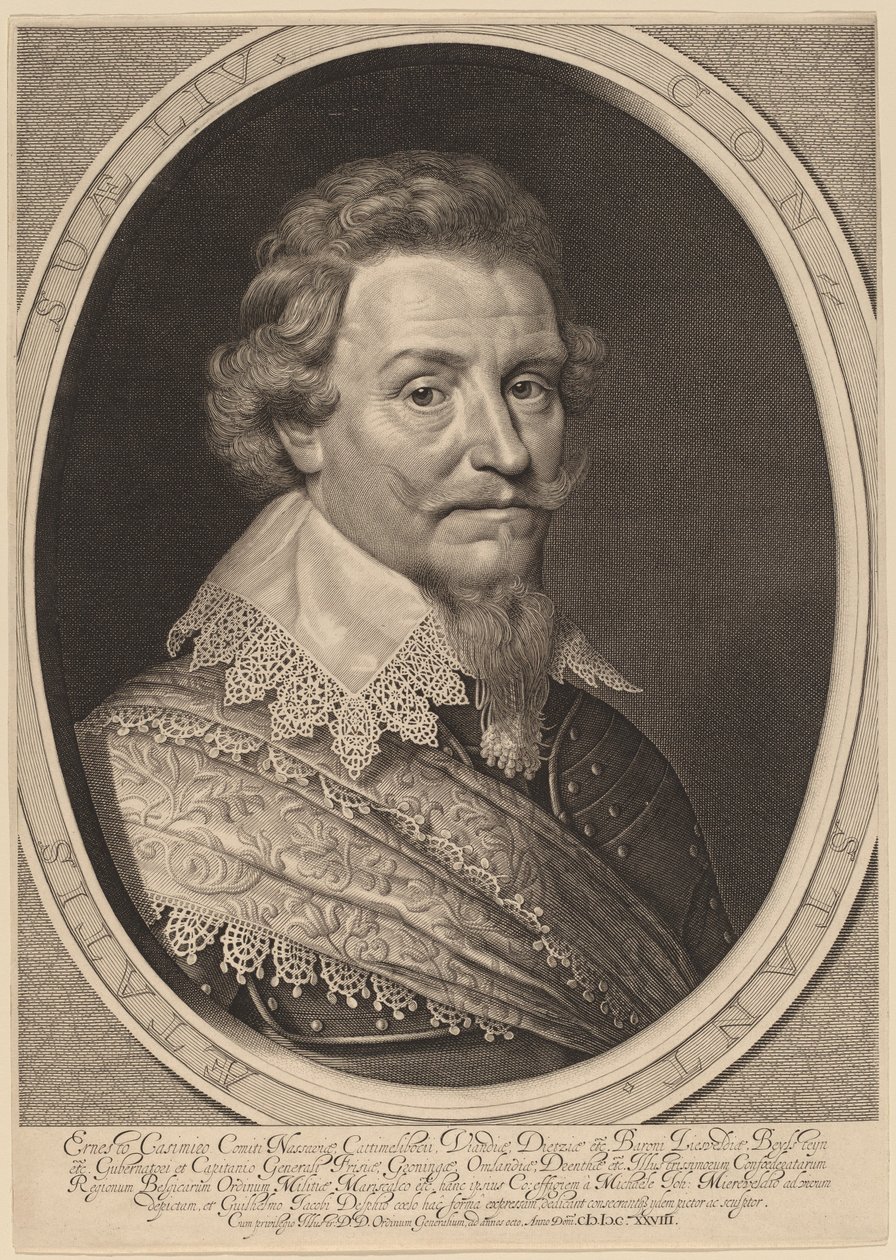 Ernest Casimir, Nassau-Dietz grófja alkotó: Willem Jacobsz Delff after Michiel van Miereveld