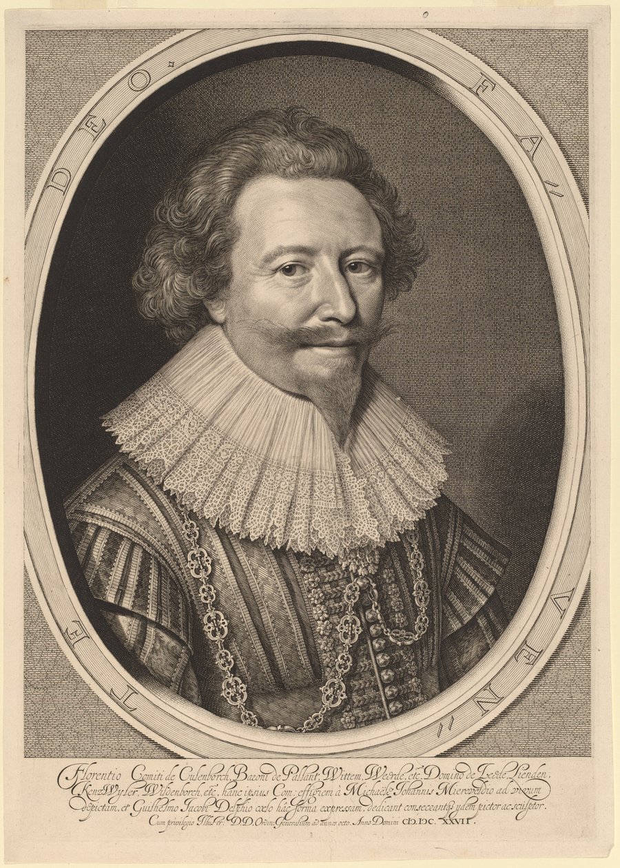 II. Florent, Pallandt grófja alkotó: Willem Jacobsz Delff after Michiel van Miereveld
