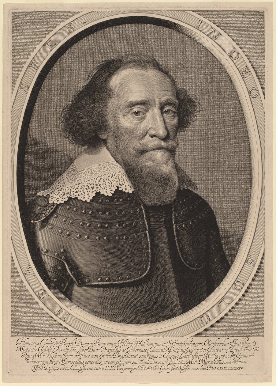 Henry, de Bergh gróf alkotó: Willem Jacobsz Delff after Michiel van Miereveld
