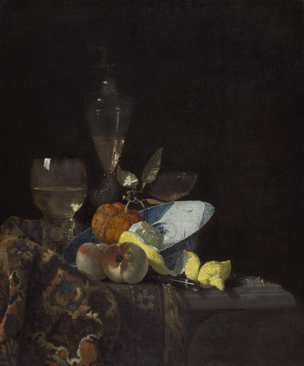 Csendélet, 1660 körül (olaj, vászon) alkotó: Willem Kalf