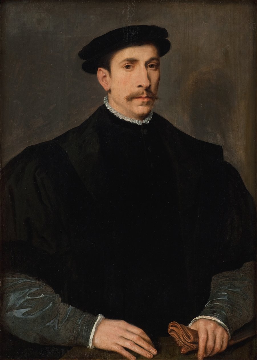 Egy férfi portréja alkotó: Willem Key
