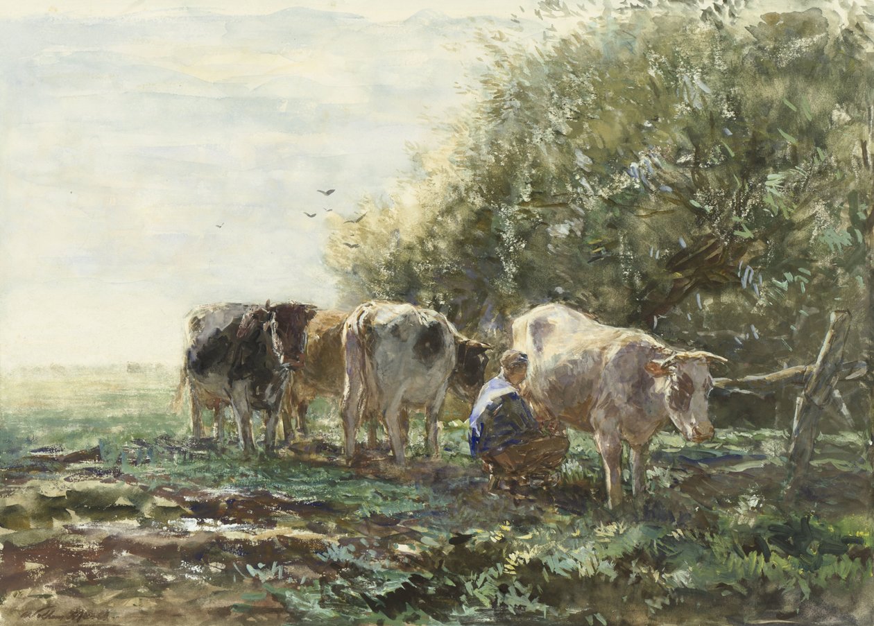 A fejőtoll alkotó: Willem Maris