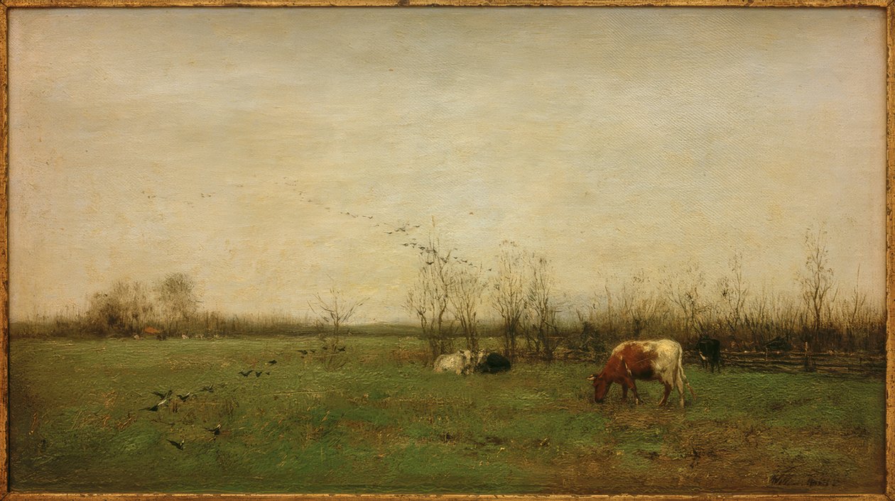 Legelő táj alkotó: Willem Maris